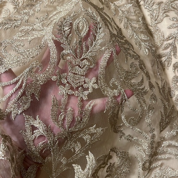 Speechless fit and flare gold lace dress., sz11 - Picture 10 of 12